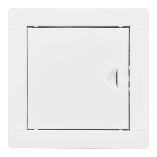 couvercle de registre encastré carré en acier blanc 15x15cm