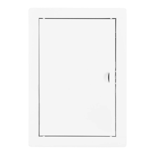 couvercle collecteur rectangulaire encastré acier blanc 20x30cm