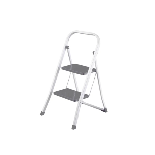 scabeau métallique à 2 marches