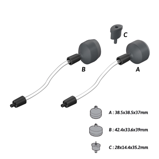 tube de remplacement pour machine d'emballage 07817