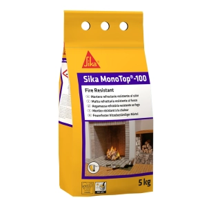 mortier sikamonotop-100 résistant au feu 5 kg