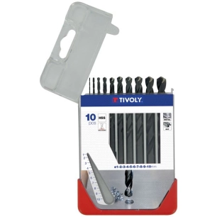 forets métaux ap13 coffret de 10p. - tivoly