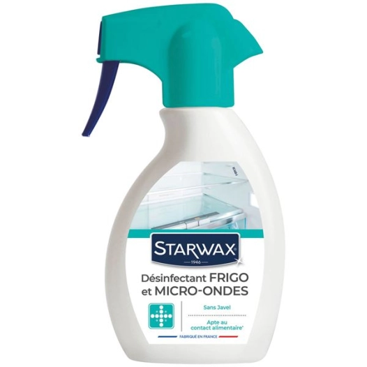 nettoyant désinfectant réfrigerateur et micro ondes 250ml - starwax