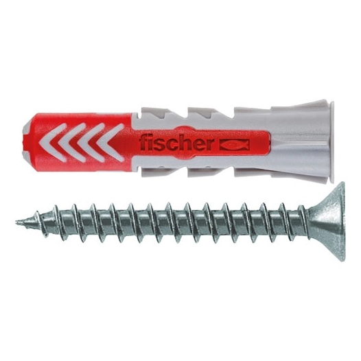 cheville duopower 6x30 avec vis boîte de 50 pièces - fischer