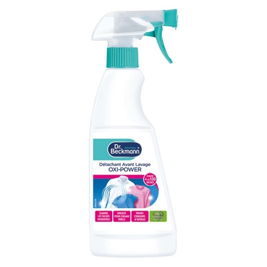 spray détachant avant lavage bio pistolet 500ml 25% gratuit - dr beckmann