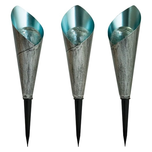 borne solaire design finition métal craquelé et verre x3 - ezsolar