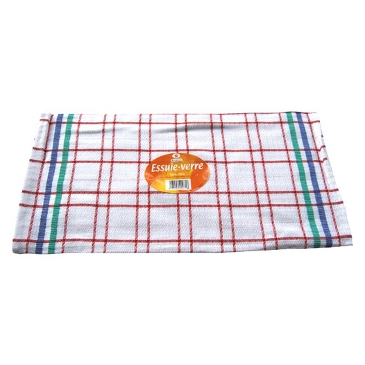 torchon essuie verres - tissages de beaulieu