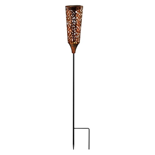 grande lampe déco métal 87cm detecteur led 8 lm blanc cha - ezsolar