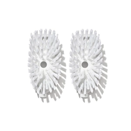 set 2 brosses de rechange pour brosse distributrice de savon avec manche - oxo