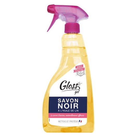 Gloss Savon Noir Huile Lin Gel 750m - GLOSS
