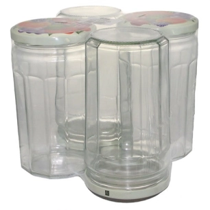 Pot Confiture Pack4 645ml+Couvto82 - BOUCHONNERIE JOCONDIENNE