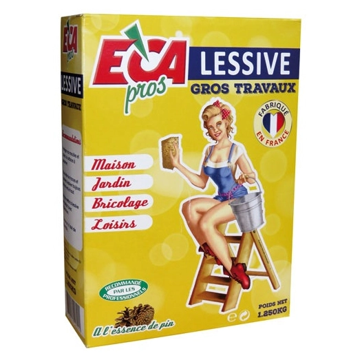 Lessive Gros Travaux 1kg250 - ECA PROS