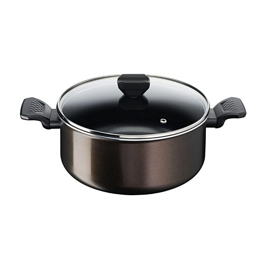 Faitout Ø24cm 4L7 Easy Cook Clean + couvercle - TEFAL