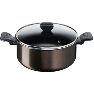 Faitout Ø24cm 4L7 Easy Cook Clean + couvercle - TEFAL