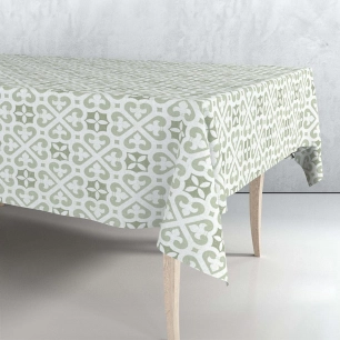 24 nappe carré en caoutchouc couleurs assorties 140x180cm