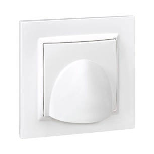 sortie câble blanc avec cadre