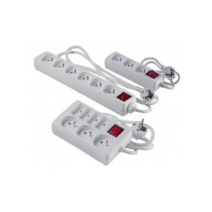 rallonges multiprises avec interrupteur caractéristiques bloc droit 5 prises 16a