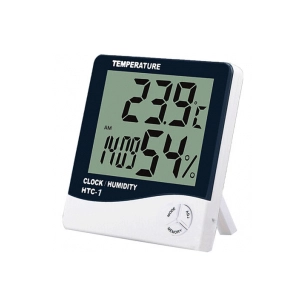thermometre hygrometre digital exterieur interieur température - 10 à + 50° celsiusdimensions 100 x 90 mm