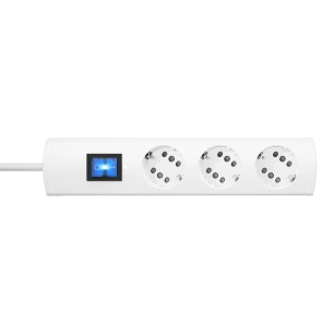Rallonge 3 prises + interrupteur duoversal plus - KOPP
