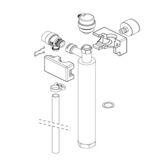 kit secu. purgeur soupape mano