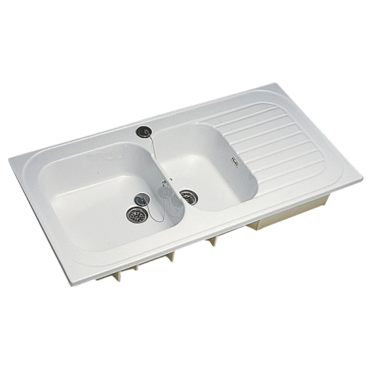 evier romans 120x60 6900 blanc