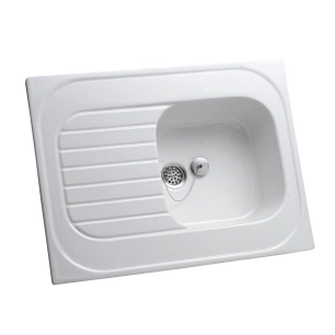 evier rodez 80x60 6930 blanc