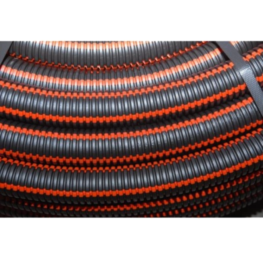 gaine tpc 90 bande rouge 25 m