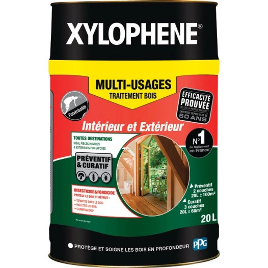 Liquide Traitement multi usages 20 Litres sans propiconazole - Xylophène