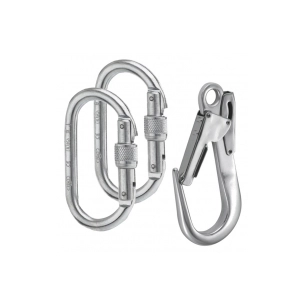 connecteurs de securite désignation 2 mousquetons de sécurité 2000 dan