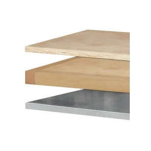 plateaux d'etablis aspect acier zinguédimensions 2000 x 700 x 40 mmpoids 54 kg