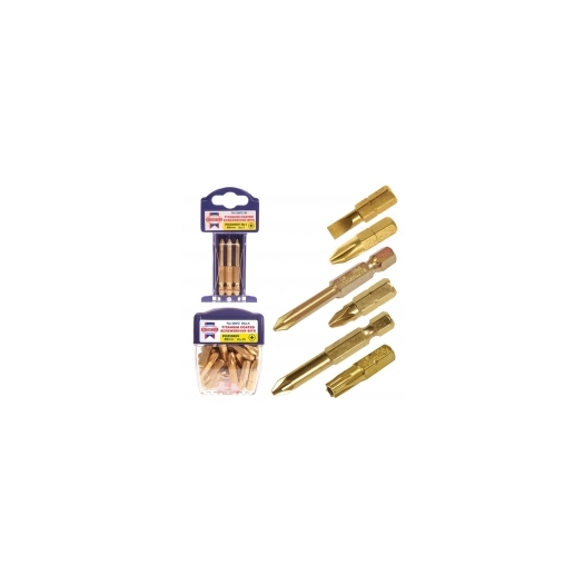 embout de vissage titanium désignation 3 emboutstype pz 3longueur 25 mm