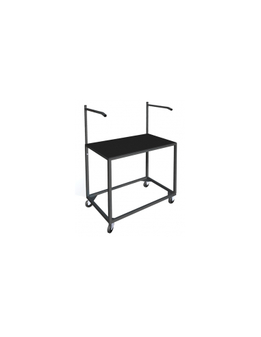 table servante 250 kg - 2 bras dimensions 1000 x 600 x h. 880 mm