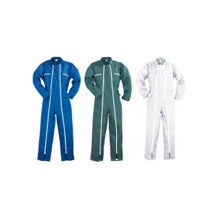 combinaison de travail couleur vertetaille t.6 - 60/62 - xxxl