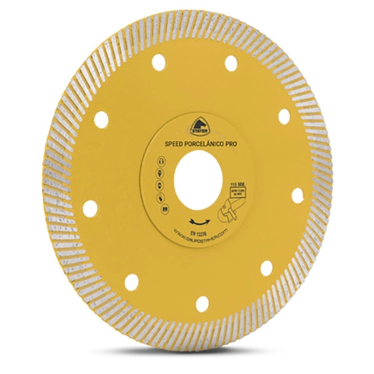 disque porcelaine spedd pro h10 mm, ø115 mm