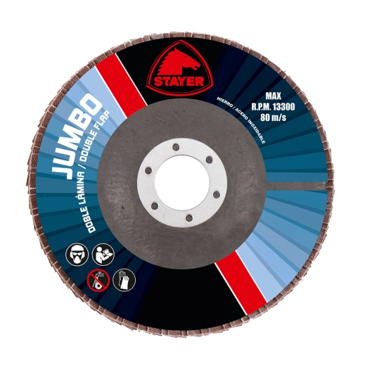 disque double feuilles pro cer 115 mm grains 40