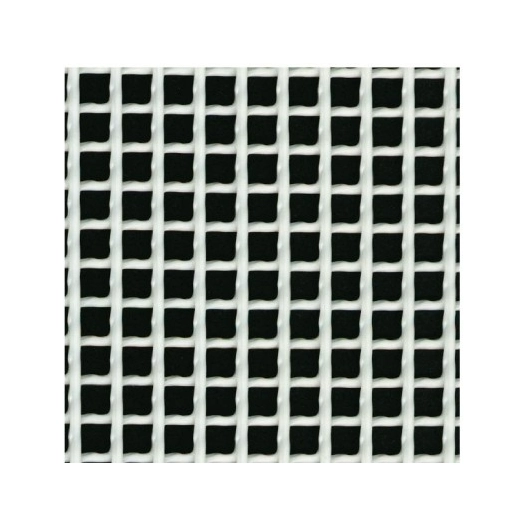 Grillage plastique maille carrée h 1 x l 3 m blanc 5 x 5