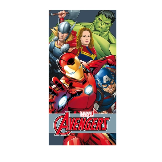 serviette de plage coton 300g 70 x 140cm avengers