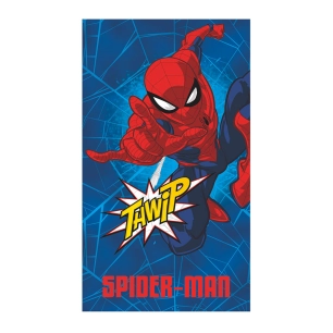 serviette de plage coton 300g 70 x 140cm spiderman