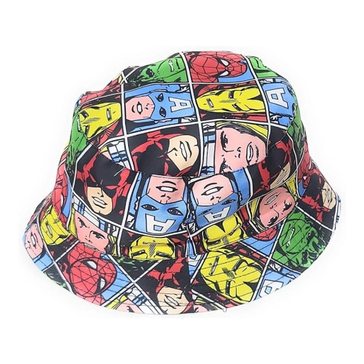 chapeau de pêche enfant avengers tailles assorties