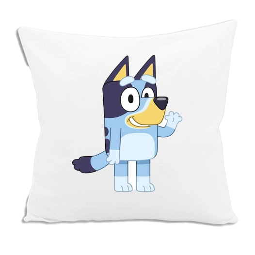 coussin bleu 3d 3cm