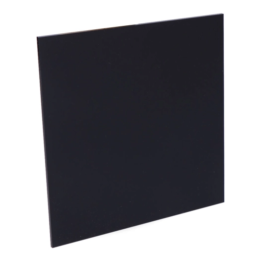 couvercle 175 x 175mm couleur noir mat pour extracteur 08413 ø10cm edm