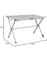 Tables pliantes Gap Less Grise 4 personnes - MIDLAND