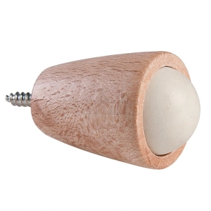 butoir plint. bois-caout. 80mm