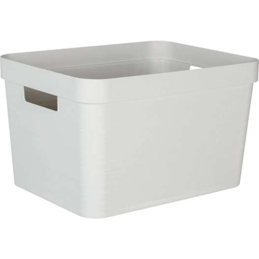 boite rangement stone bleu 30l