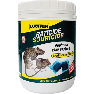 raticide souricide 0,001% 150g