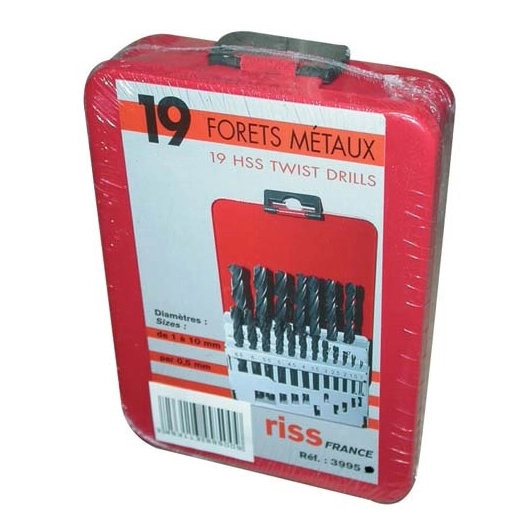 forets hss lamine coffret 19p.sc - riss