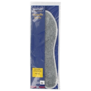 semelle fibre polaire isolante thermoforme taille 43 saphir - saphir