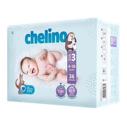 chelino couche t3 4-10 kg 36 unités