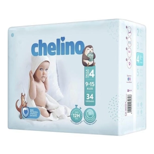 chelino couche t4 9-15 kg 34 unités