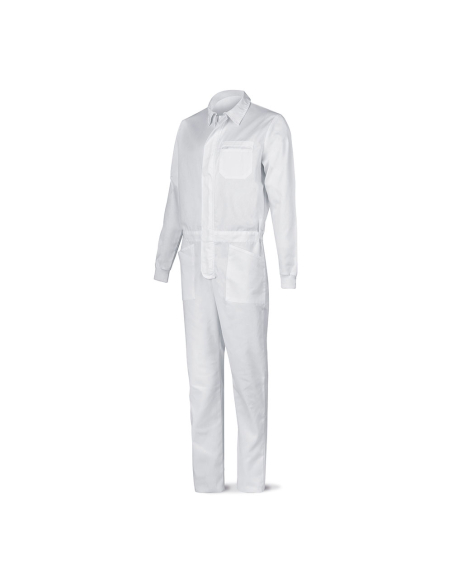 plongeur en tissu tergal 200 grammes avec 4 poches.t52. blanc